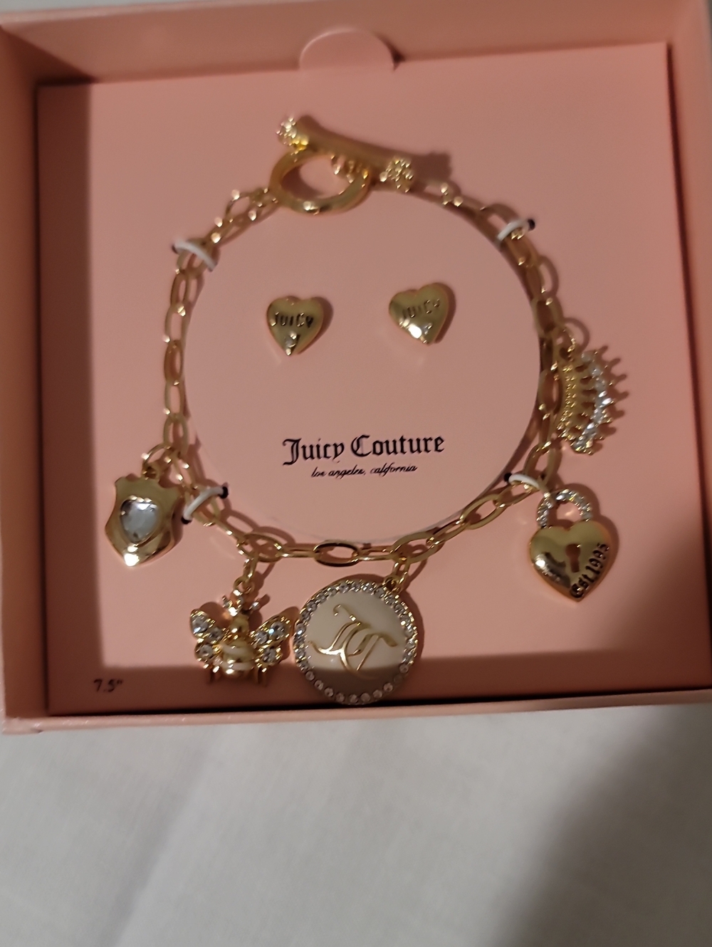 Juicy Couture Charm Bracelet Set